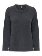 ONLPETRA LS LOOSE O-NECK CC KNT