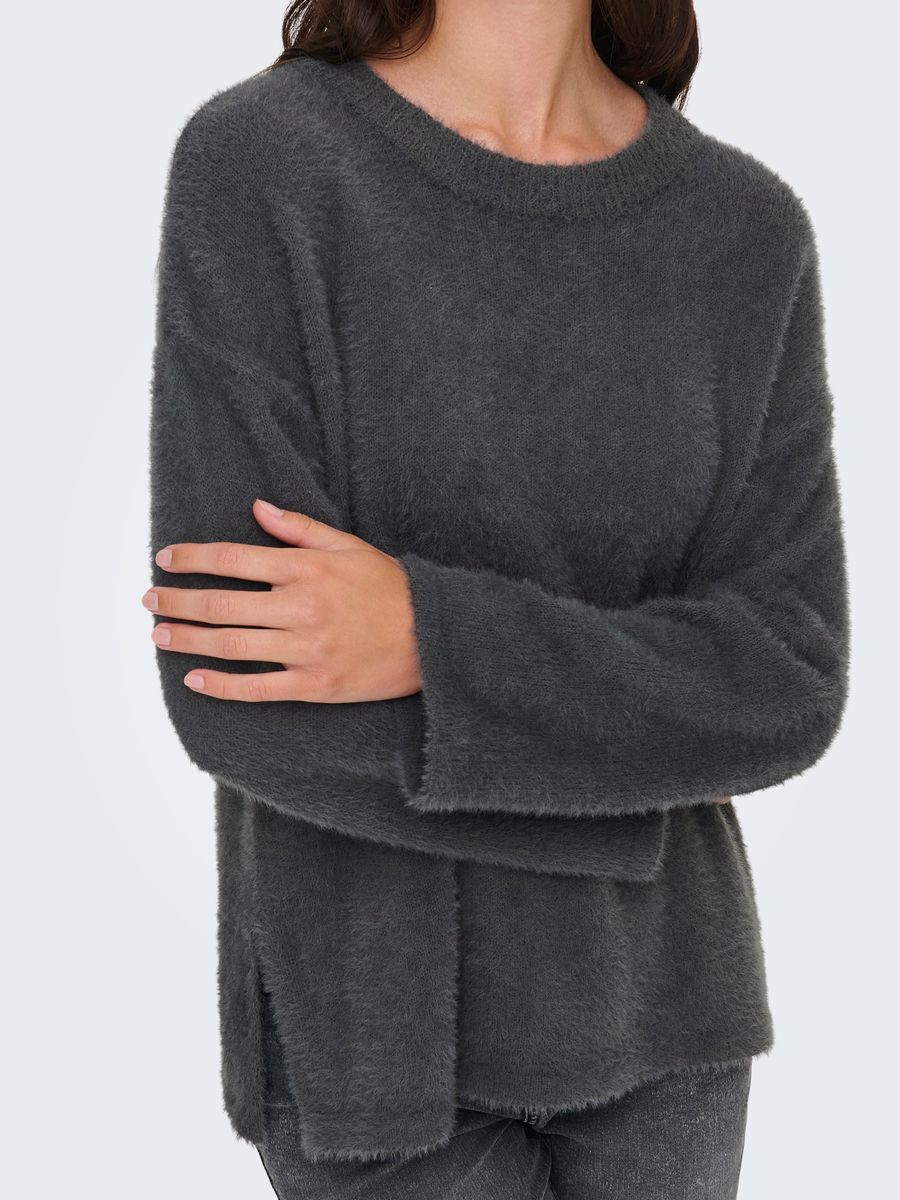 ONLPETRA LS LOOSE O-NECK CC KNT