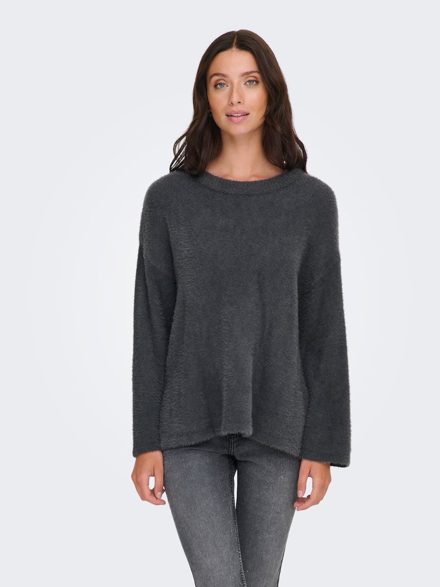 ONLPETRA LS LOOSE O-NECK CC KNT