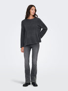 ONLPETRA LS LOOSE O-NECK CC KNT