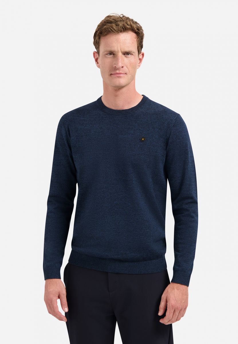 Pullover Crewneck 2 Coloured Melang