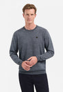 Pullover Crewneck 2 Coloured Melang