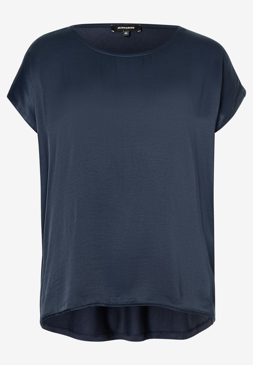 Shirt mit Satinfront