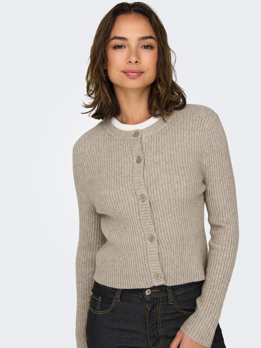 ONLKATIA LIFE LS BUTTON CARDI KNT N