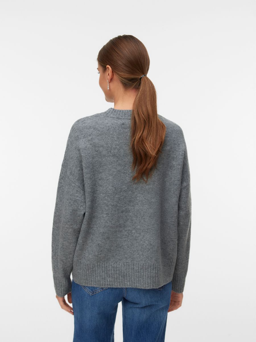 VMBOOM LS O-NECK TEXT PULLOVER NOOS