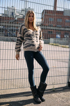 NMFLYNN L/S V-NECK KNIT CARDIGAN NO