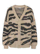 NMFLYNN L/S V-NECK KNIT CARDIGAN NO