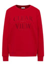 Sweatshirt mit Wording