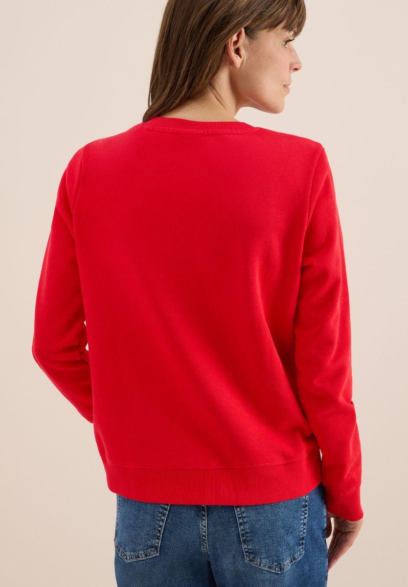Sweatshirt mit Wording