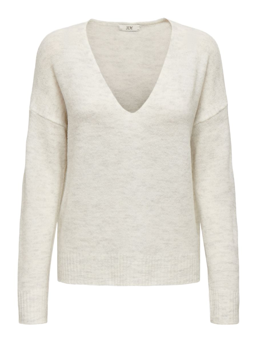 JDYELANORA L/S V-NECK PULLO. KNT NO