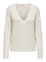 JDYELANORA L/S V-NECK PULLO. KNT NO