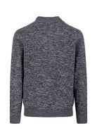 Buttoned Troyer, twisted mouliné