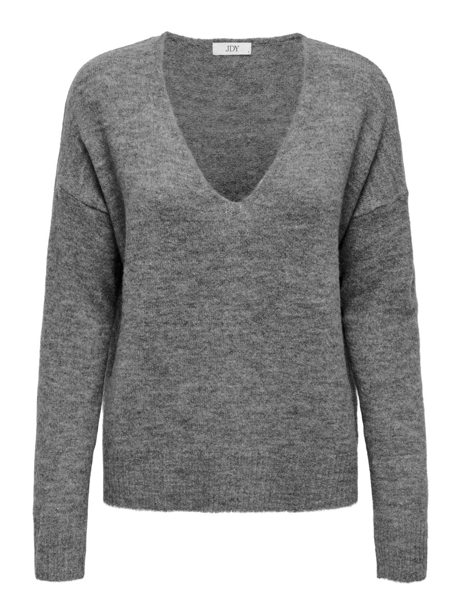 JDYELANORA L/S V-NECK PULLO. KNT NO