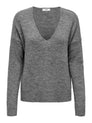 JDYELANORA L/S V-NECK PULLO. KNT NO