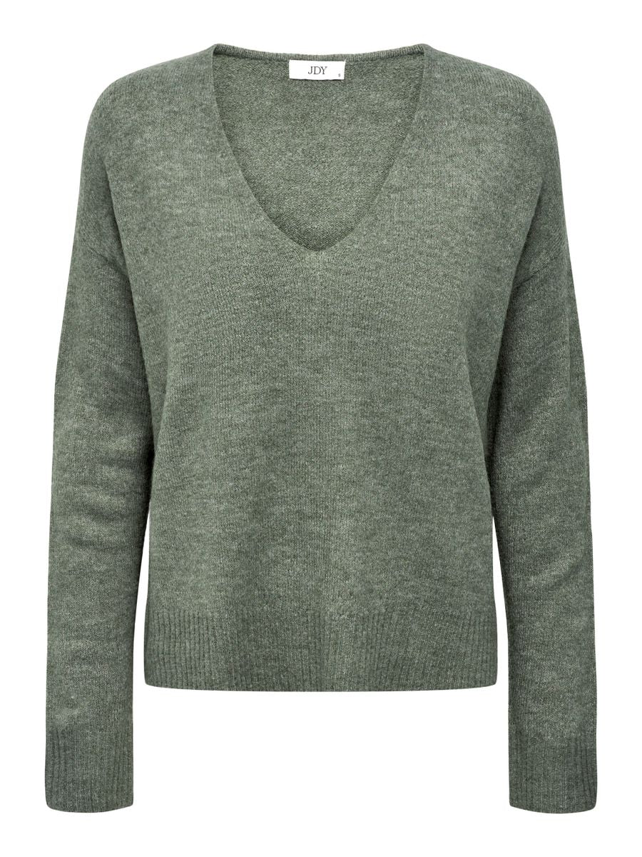 JDYELANORA L/S V-NECK PULLO. KNT NO