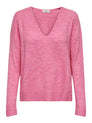 JDYELANORA L/S V-NECK PULLO. KNT NO