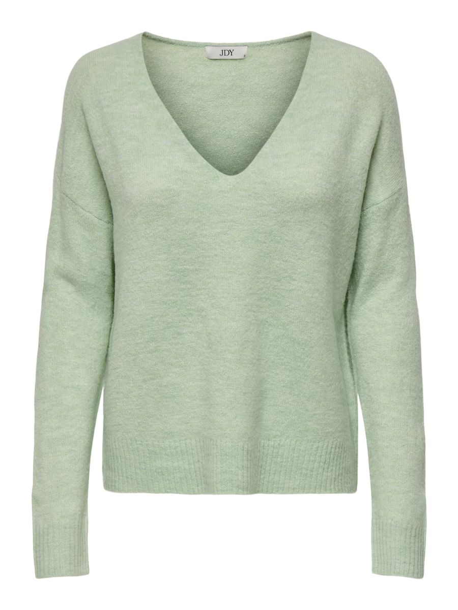 JDYELANORA L/S V-NECK PULLO. KNT NO