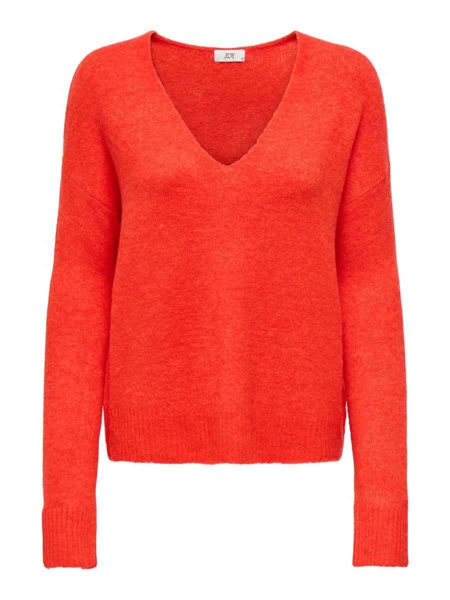 JDYELANORA L/S V-NECK PULLO. KNT NO