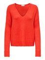 JDYELANORA L/S V-NECK PULLO. KNT NO