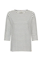 Baumwollshirt mit 3/4 Arm