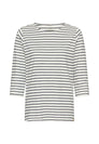 Baumwollshirt mit 3/4 Arm