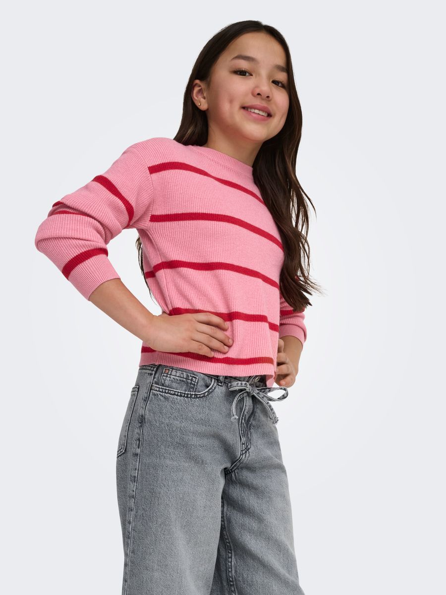 KOGFRANCA LIFE SHORT L/S STRIPE KNT