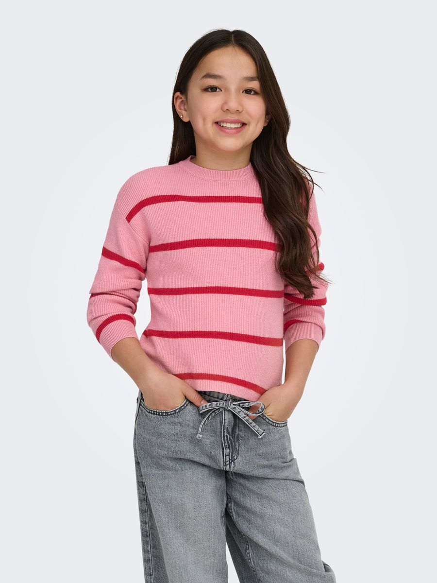 KOGFRANCA LIFE SHORT L/S STRIPE KNT