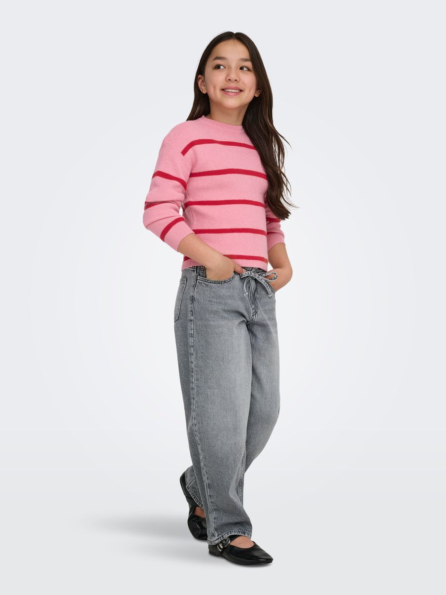 KOGFRANCA LIFE SHORT L/S STRIPE KNT