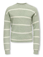 KOGFRANCA LIFE SHORT L/S STRIPE KNT NOOS