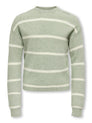 KOGFRANCA LIFE SHORT L/S STRIPE KNT NOOS