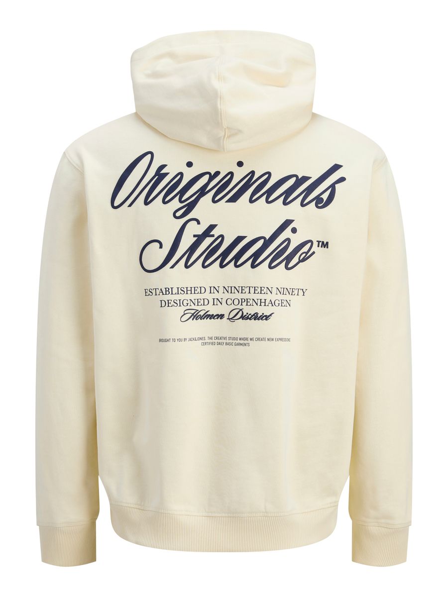 JORNORREBRO TYPO BACK SWEAT HOOD SN