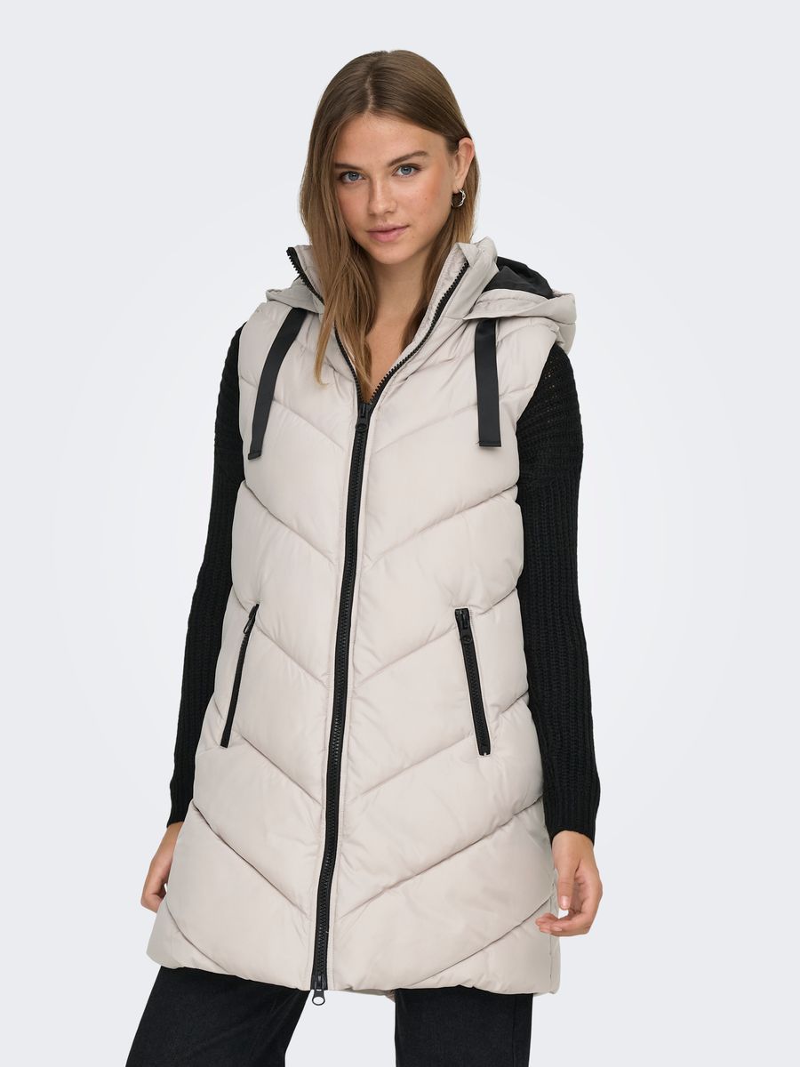 JDYSKYLAR LIFE HOOD WAISTCOAT OTW N