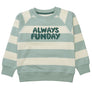 Kn.-Sweatshirt, Streifen