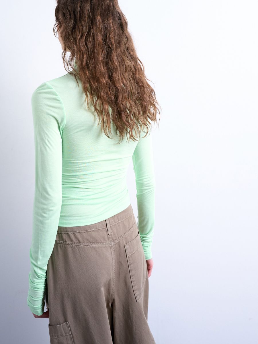 TSHAZE LS HIGHNECK TOP JRS