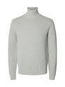 SLHDANE LS KNIT STRUCTURE ROLL NECK