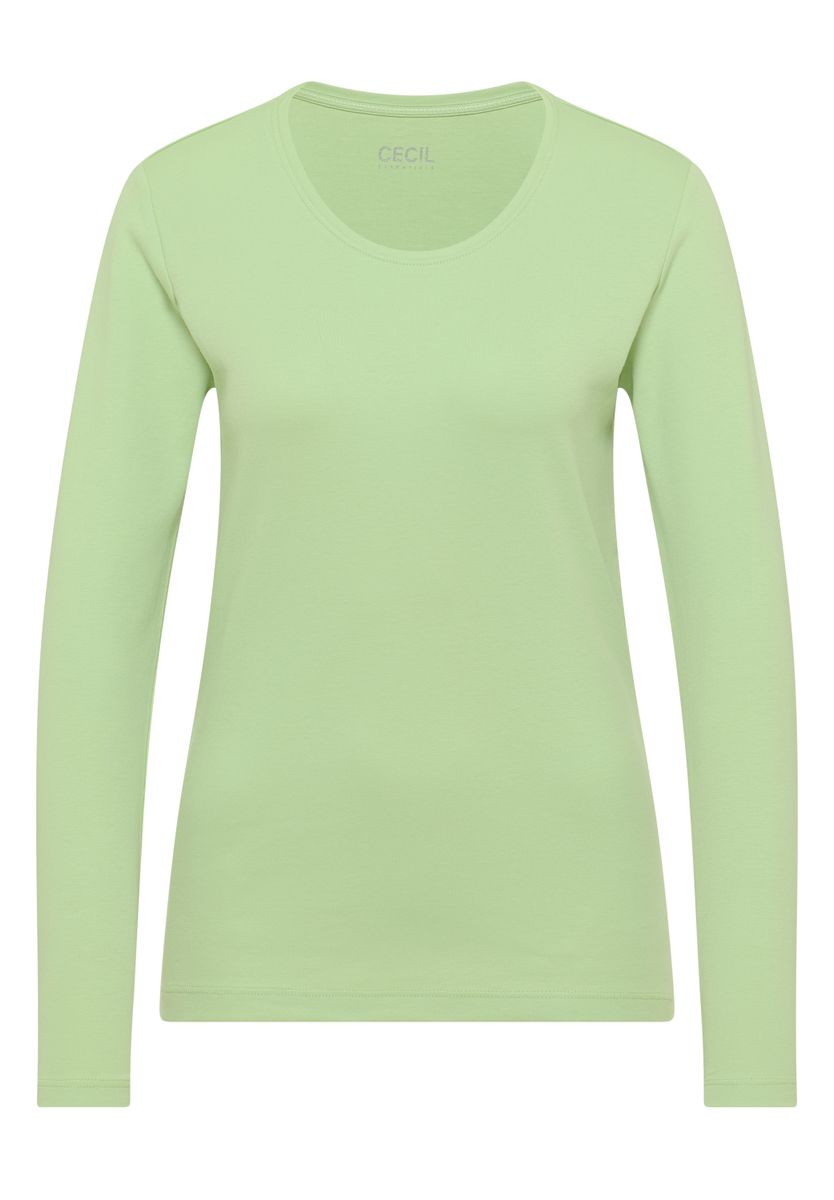 Basic Langarmshirt