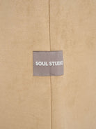 FAKE SUEDE SKIRT
