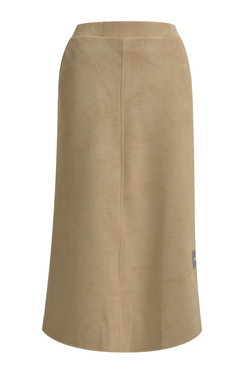FAKE SUEDE SKIRT