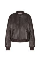 Mayte faux leather bomber