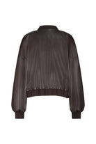 Mayte faux leather bomber