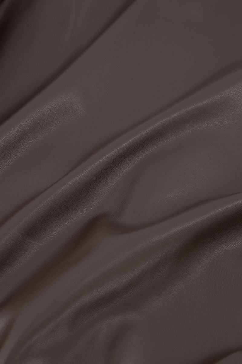 Mayte faux leather bomber
