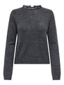 ONLTAMMY LS LACE MIX O-NECK BF KNT