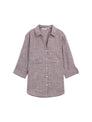 blouse with slub structure