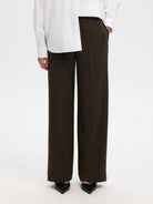 SLWEMMA-TARA MW WIDE PANT NOOS