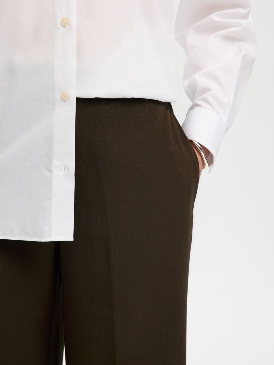 SLWEMMA-TARA MW WIDE PANT NOOS