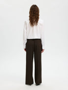 SLWEMMA-TARA MW WIDE PANT NOOS