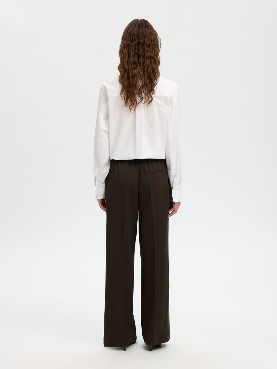 SLWEMMA-TARA MW WIDE PANT NOOS