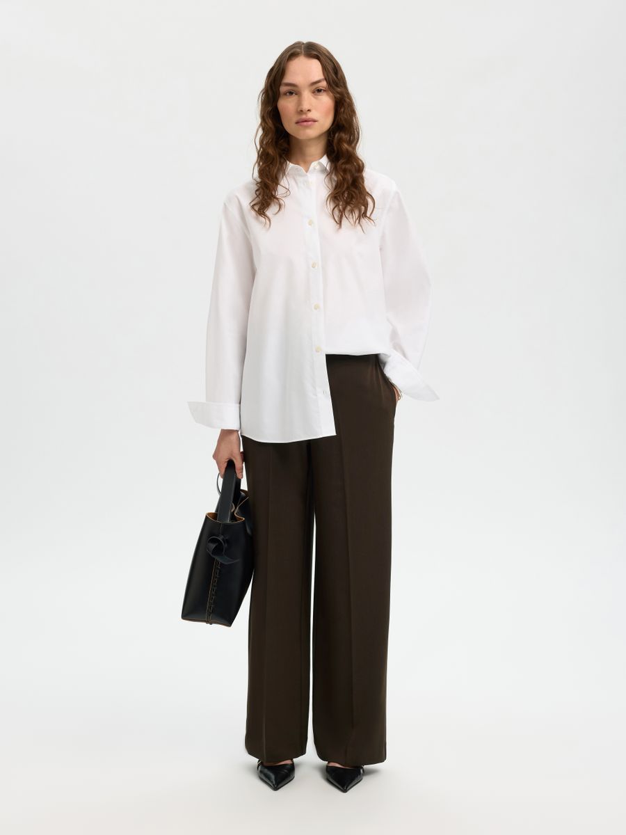 SLWEMMA-TARA MW WIDE PANT NOOS