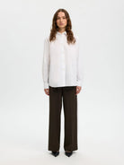 SLWEMMA-TARA MW WIDE PANT NOOS