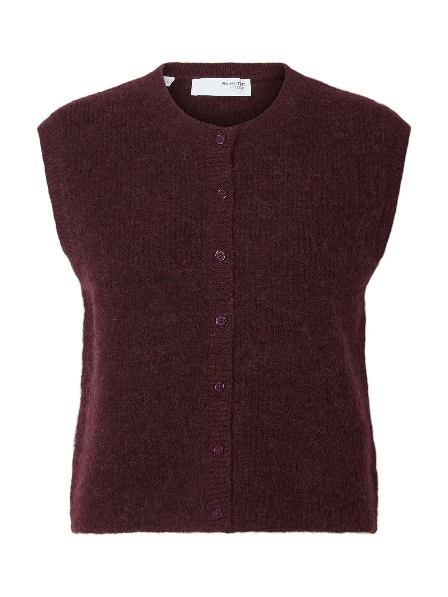 SLWLULU SL BUTTON O-NECK VEST NOOS